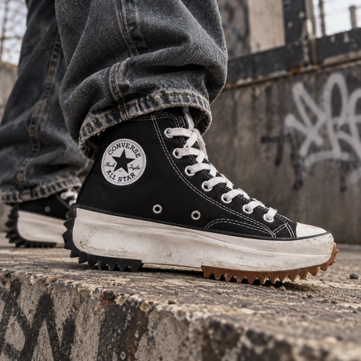 Converse Run Star Hike – Black